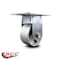 Service Caster 4 Inch Heavy Duty Top Plate Semi Steel Rigid Caster with Roller Bearing SCC SCC-35R420-SSR - alternate 6